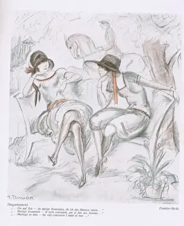 Illustration from Reigen Magazine, Germany, 1924