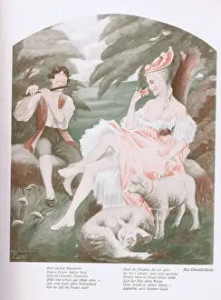 Illustration from Reigen Magazine, Germany, 1924