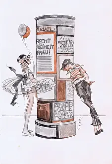 Illustration from Reigen Magazine, Germany, 1924