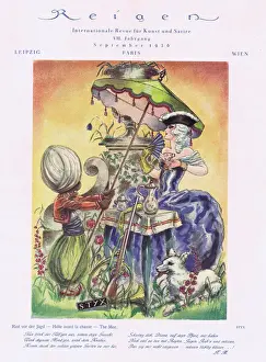 Illustration from Reigen Magazine, Germany, 1926