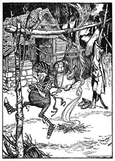 Rackham Prints: Illustration, Rumpelstiltskin