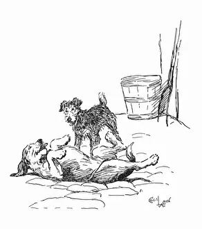 Illustration, Smiler and Scamp
