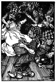 Rackham Prints: Illustration, Snowdrop