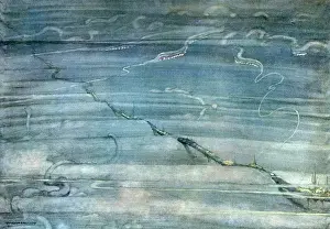 Rudyard Prints: Illustration, A Song of the English, Deep Sea Cables