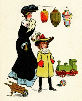 Woman & Wheelbarrow