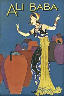 Thousand Prints: Illustration to the story of Ali Baba