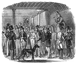 Egan Prints: Illustration, Tattersalls after the Derby Race