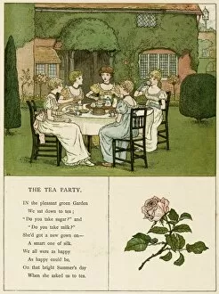 Images Dated 25th November 2011: Illustration, The Tea Party