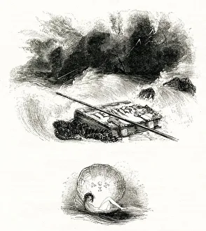 Images Dated 1st February 2019: Illustration, The Tempest, by William Shakespeare