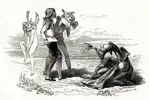 Illustration, The Tempest, by William Shakespeare