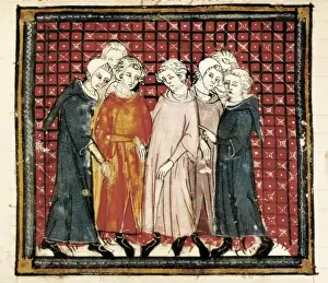 Conspiracy Prints: Illustration the The Great Chronicles of France