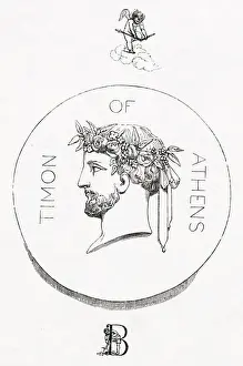 Illustration, Timon of Athens, by William Shakespeare