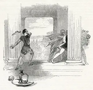 Illustration, Timon of Athens, by William Shakespeare