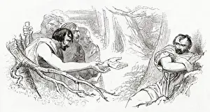 Illustration, Timon of Athens, by William Shakespeare