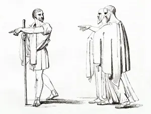 Illustration, Timon of Athens, by William Shakespeare