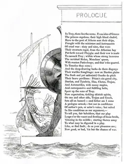 Illustration, Troilus and Cressida, by William Shakespeare