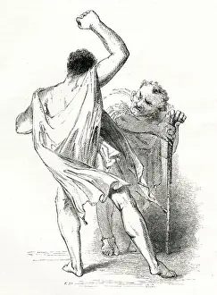 Illustration, Troilus and Cressida, by William Shakespeare