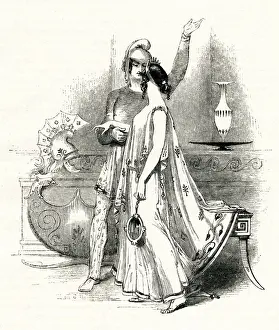 Illustration, Troilus and Cressida, by William Shakespeare