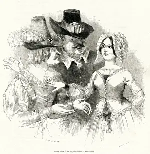Illustration, Twelfth Night, by William Shakespeare