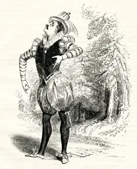 Illustration, Twelfth Night, by William Shakespeare