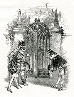 Illustration, Twelfth Night, by William Shakespeare