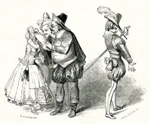 Illustration, Twelfth Night, by William Shakespeare