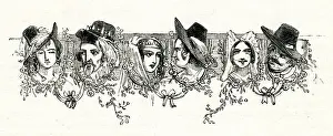 Illustration, Twelfth Night, by William Shakespeare