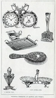 Webb Collection: Illustration of Wedding presents, from Mappin and Webb