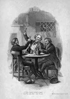 Poetical Prints: Illustration, Willie Brew d a Peck o Maut
