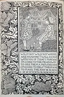 Mowing Prints: Illustration, Willy Boy Willy Boy