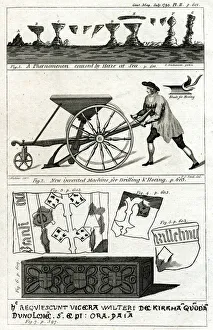 Images Dated 13th November 2018: Three illustrations in The Gentlemans Magazine