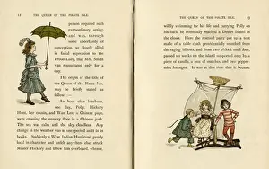 Two illustrations, The Queen of the Pirate Isle