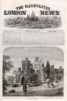 ILN front cover, 12 July 1862 - Alice & Louis Hesse ILN front cover, 12 July 1862 - Alice & Louis Hesse