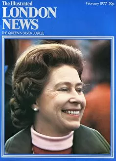 Images Dated 20th October 2011: ILN front cover of the Queen in 1977