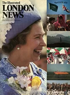 Images Dated 20th October 2011: ILN front cover: Queen Elizabeth II