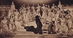Massey Prints: Ilona Massey in one of her dance numbers from Rosalie (1937)