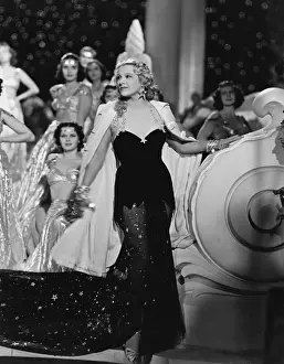 Ilona Massey in one of her dance numbers from Rosalie (1937)