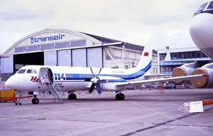 Ilyushin Prints: Ilyushin Il-114 (forward view, on the ground) Le Bourge