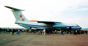 Ilyushin Prints: Ilyushin Il-76MD 01 Red