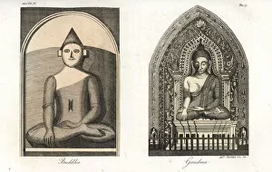 Image of Buddha in Bengal and Birman Gautama