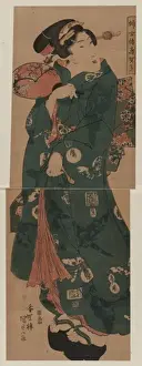 The image of a Japanese beauty