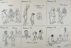 Images Dated 16th March 2009: Six images entitled Ruhleben Types
