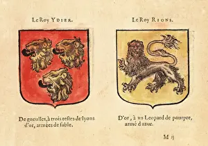 Imaginary coats of arms of Knights of the Round Table: Edern ap