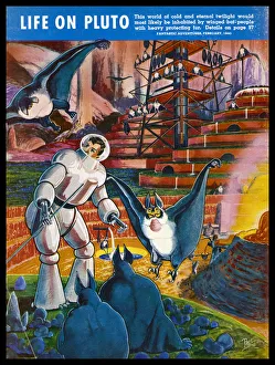 Inhabitants Collection: Imaginary inhabitants of the planet Pluto