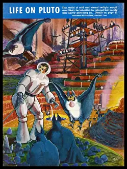Entities Prints: Imaginary inhabitants of the planet Pluto