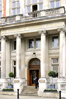 IMechE Birdcage Walk HQ building entrance