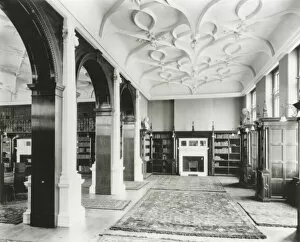 Mechanical Gallery: IMechE: view of library, north front