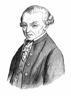 Images Dated 27th January 2012: Immanuel Kant / German Pic