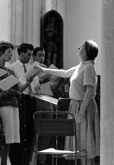 Aldeburgh Gallery: Imogen Holst Conducting