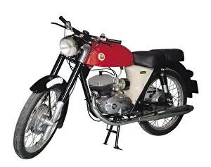 Leopoldo Prints: Impala motorbike, design by Leopoldo Mil Sagnier from 1961